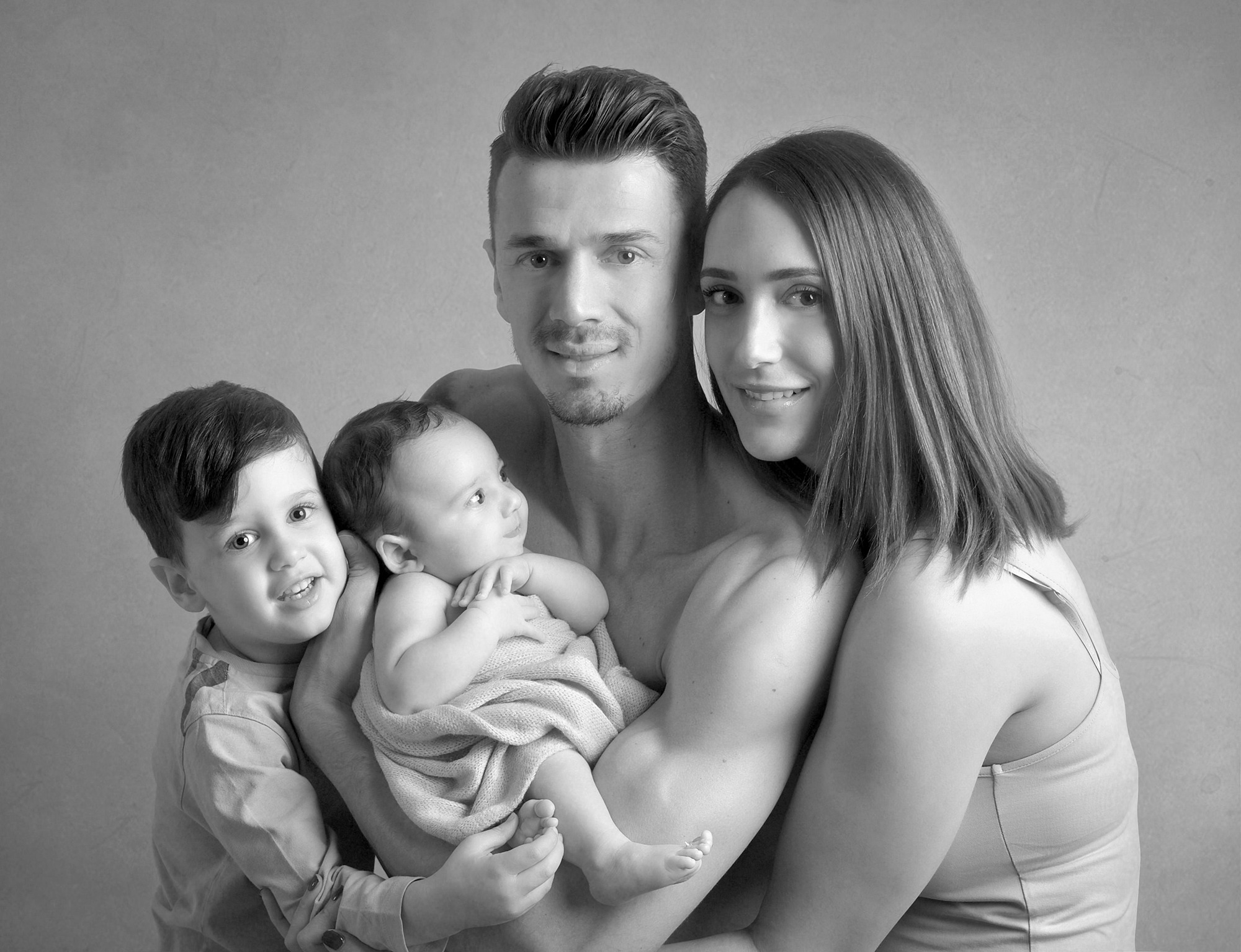 "beautiful black and white saints player Jose Fonte's family photoshoot"